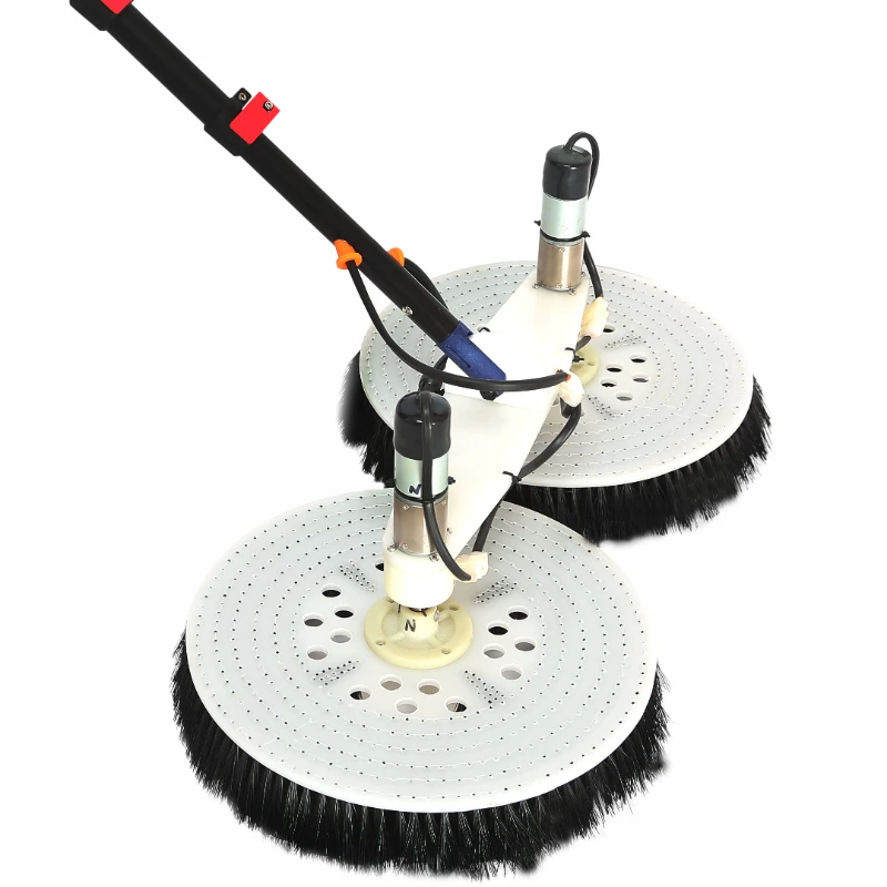 

7.5m Automatic Solar Panel Brush Window Cleaning Equipment Electric Water Fed Pole