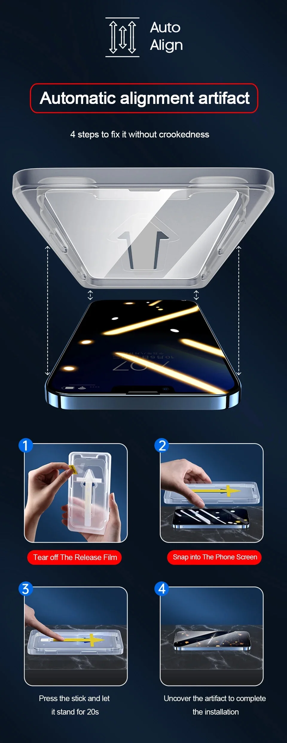 1-3 Stück Displayschutzfolie für Honor 200 Pro 500 400 90, Anti-Spy, Privatsphäre, automatische Anbringung, gehärtetes Glas, Magic 7 6 8 Pro 5 Lite Glas – Detail 5