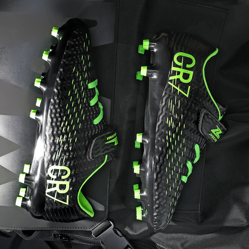 Neue Fußballschuhe für Herren und Kinder, Professionelle Rutschfeste Ultraleichte Stollenschuhe für Rasen, Fußball-Trainingsschuhe, Dropshipping – Detail 13
