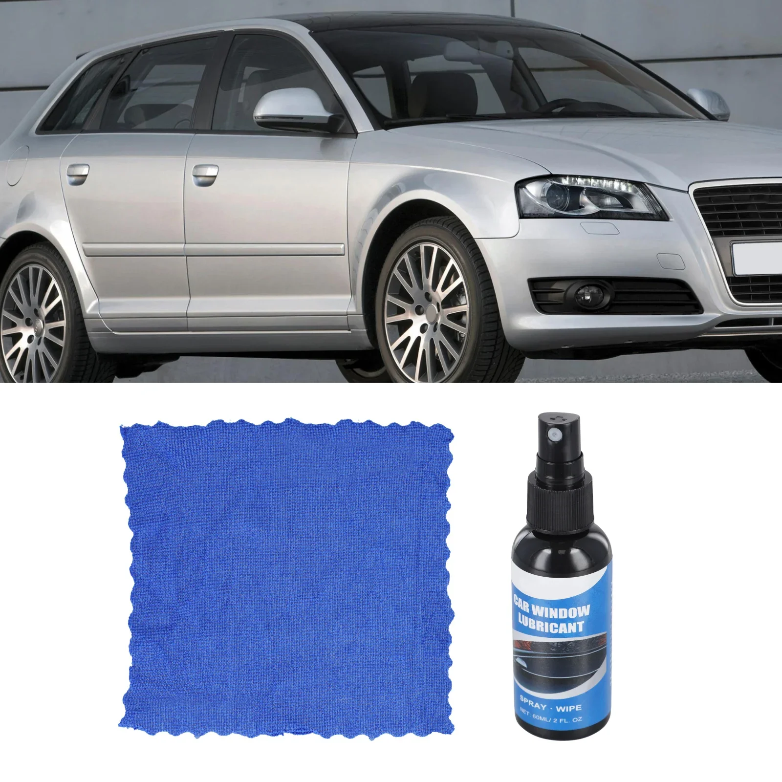 60ml Car Window Lubricant Rubber Door Strip Car Softening Maintenance Eliminates Noise For Drawer Doors, Door Lock Rails