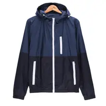 Men's Lightweight Hooded Spring Autumn Jacket #4