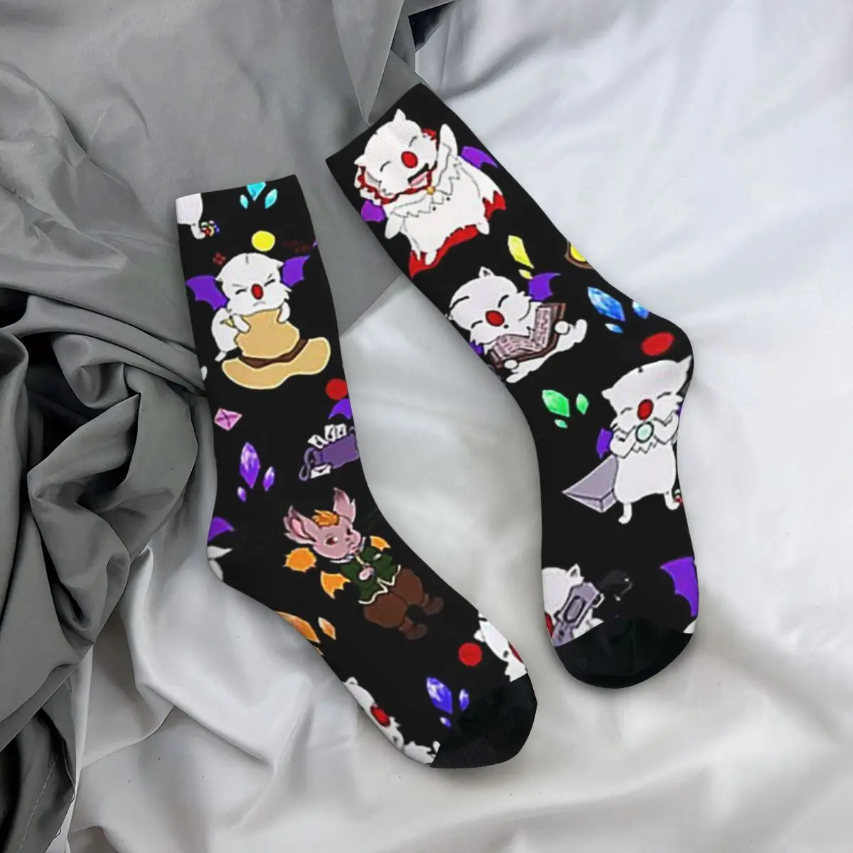 Final Nette-Chaussettes Harajuku Absorbant la Sueur pour Homme et Femme, Chaussettes sulfToutes Saisons, Accessoires Cadeaux