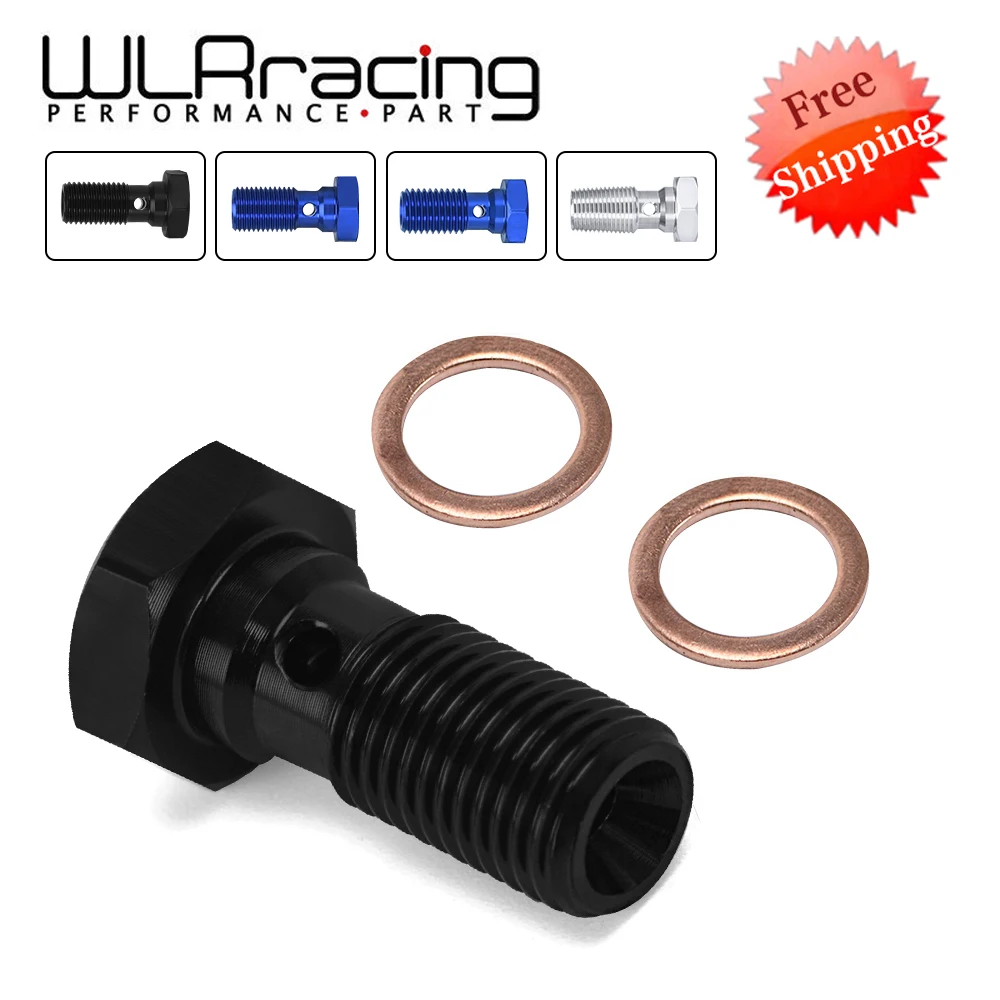 22mm M10*1.25 M10*1 AN3 1/8NPT Śruby Banjo Pompa hamulcowa Śruba Wąż hamulcowy Śruba zacisku Sprzęgło hydrauliczne Motocykl