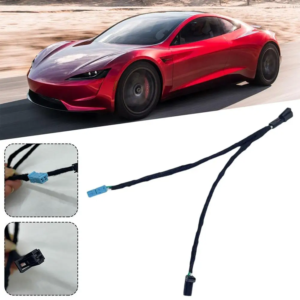  for Tesla Center Treble Lossless Adapter Cable Car Audio Upgrade for Tesla Center Speaker Tweeter Car Accessories 1pcs H6K6