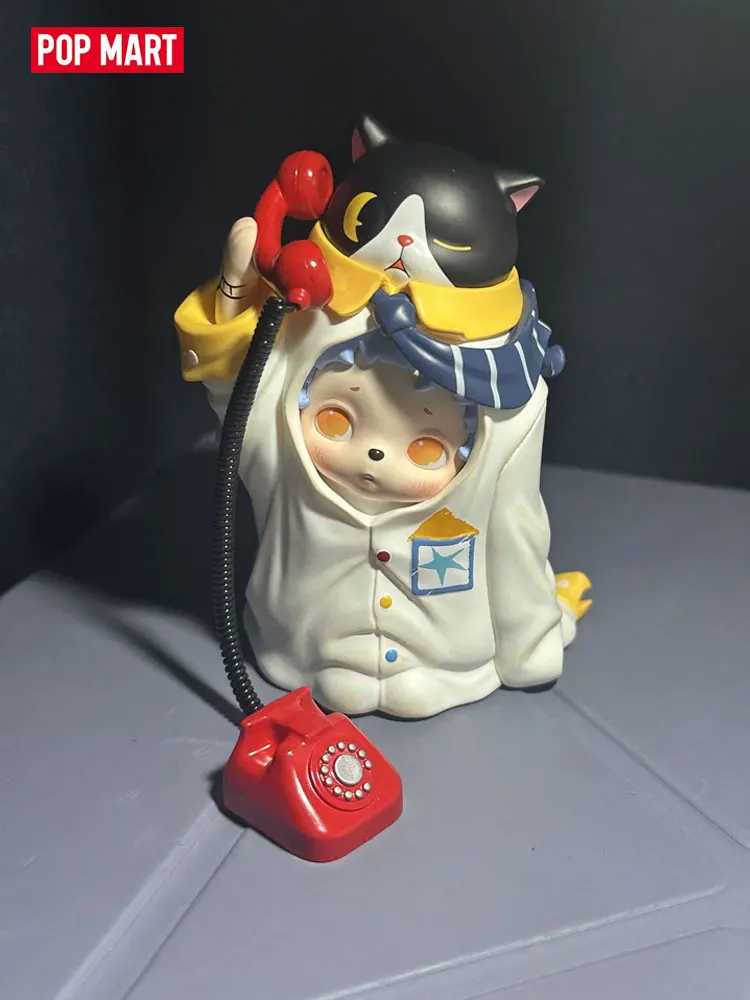 POPMART Inosoul Rainy Reveries Series Trendy Blind Box Mystery Box Toys Kawaii Ornaments Figurines Home Decor Desktop Model Gift