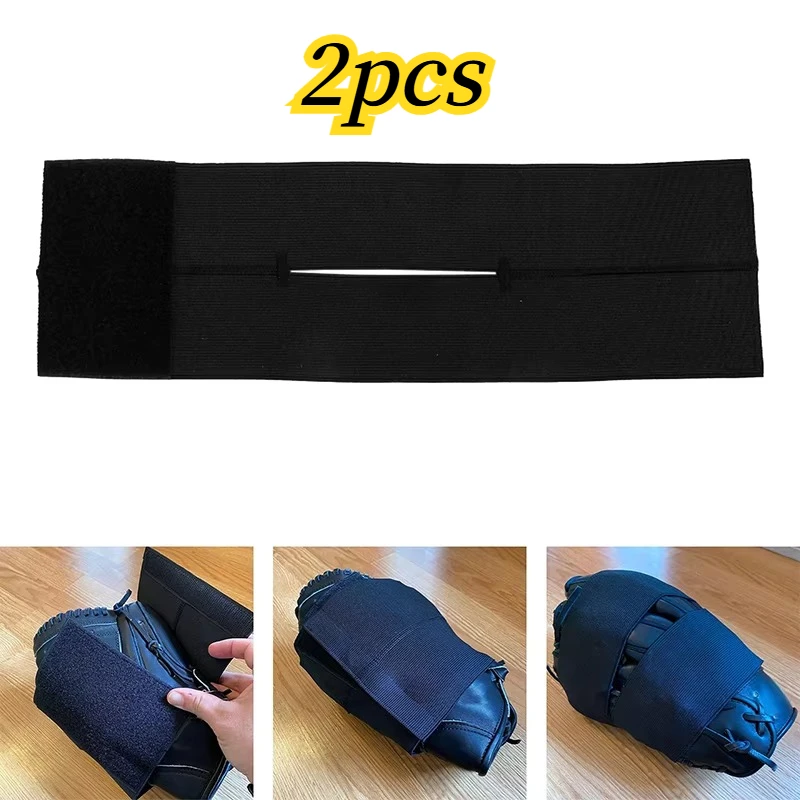 2pcs Baseball Glove Wrap, Glove Storage Shaper with Strap for Bag, Baseball Glove Accessories