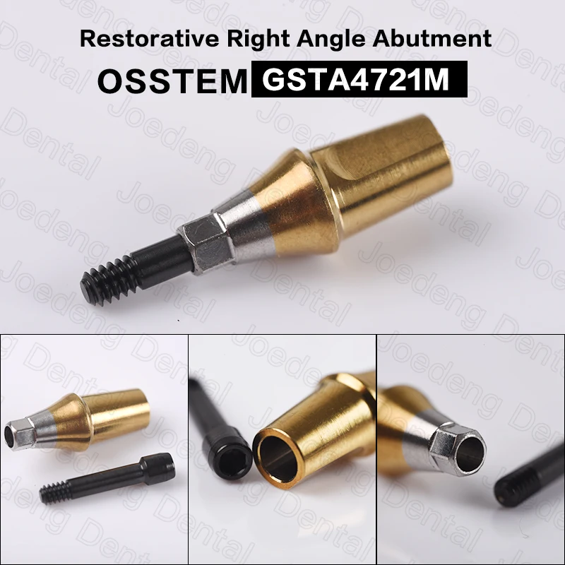 1 قطعة/الحزمة قاعدة موصل التيتانيوم ذات الزاوية اليمنى الترميم لـ Osstem #6
