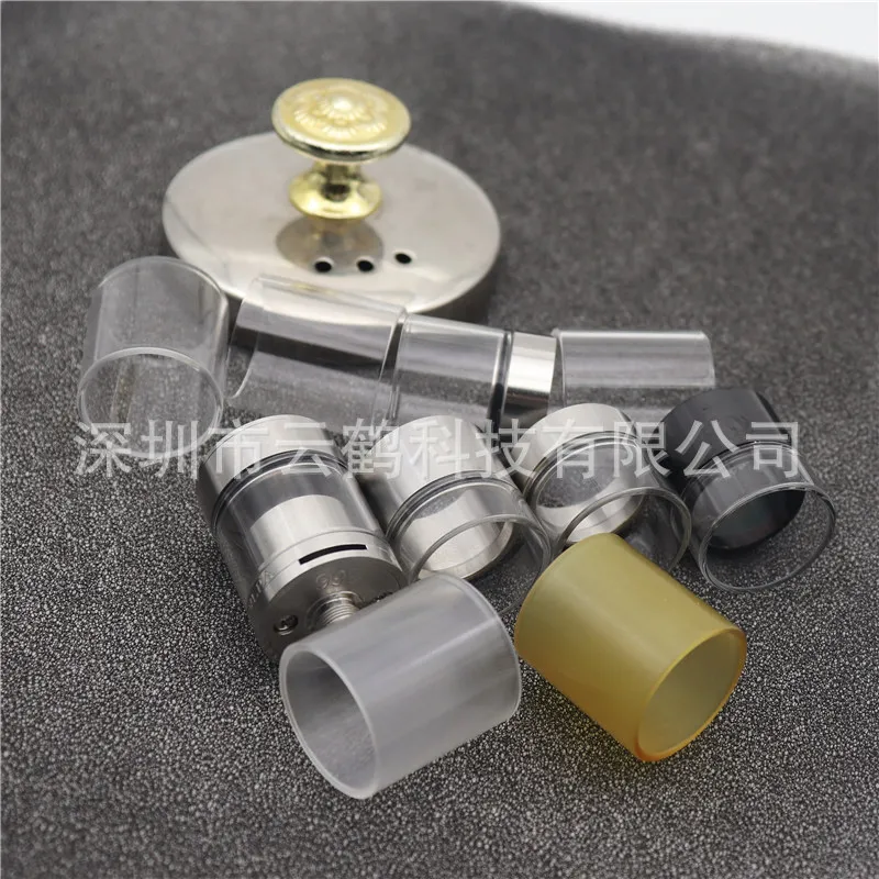 FATUBE патио 3 полу стальной ящик PEI акриловая прямая трубка стеклянная фурнитура одинарная батарея MTL RTA