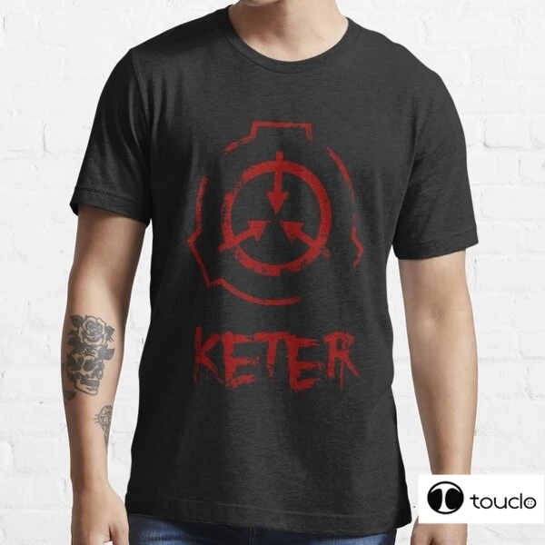 Scp Foundation Keter New Men'S Casual High Quality 100%Cotton Short Sleeve O-Neck T-Shirt Casual Hip Hop T-Shirt For Men Cotton