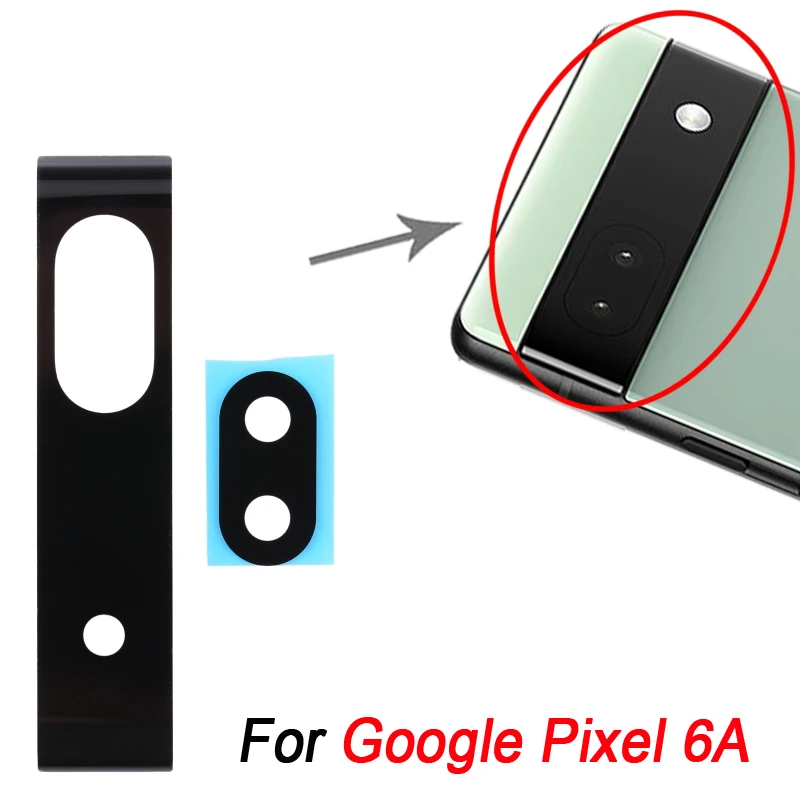 Per Google Pixel 6A parte di ricambio della copertura dell\'obiettivo della fotocamera posteriore originale