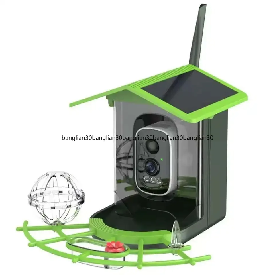 Intelligent AI Bird Recognition Solar Low Power High Definition Camera Bird Feeder