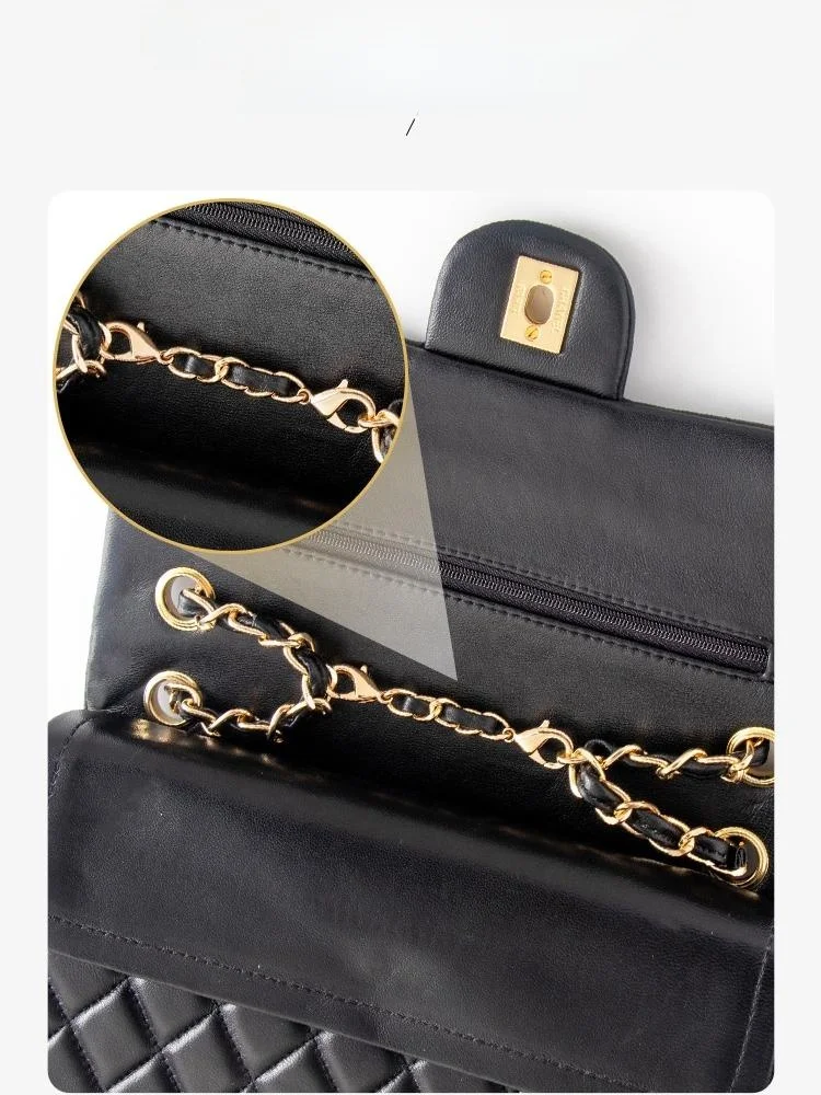 

Adjustable Chain Strap Bule for CF Bag ortened Leather Chain WOC Wealth Bag 9Bag Faionable Bag Accories