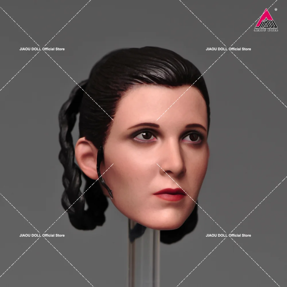 Maßstab 1:6 Prinzessin Leia Kopf Sculpt Kopf Carving Modell Fit 12'' Weibliche Soldat Action Figur Körper Puppen