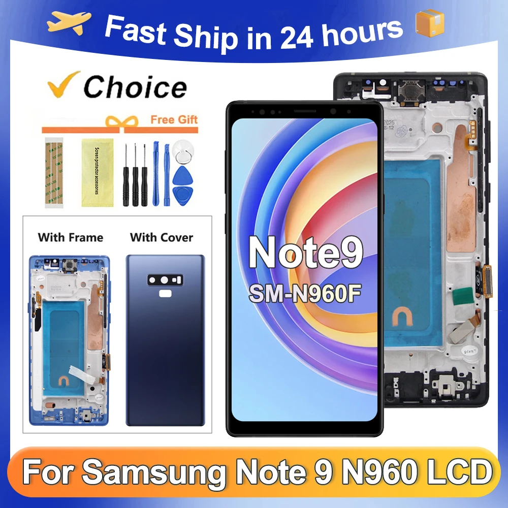 テスト済み-note-9-サムスン-note9-n960-n960f-n960u-n960w-lcd-ディスプレイタッチスクリーンデジタイザアセンブリの交換