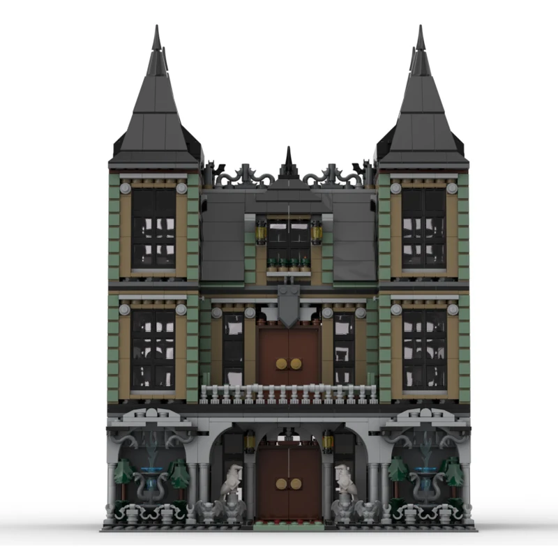 Set di Costruzioni Modulari 3041 Pezzi, Modello di Edificio Personalizzabile, Giocattolo Educativo DIY per Ragazzi, Regalo Festivo