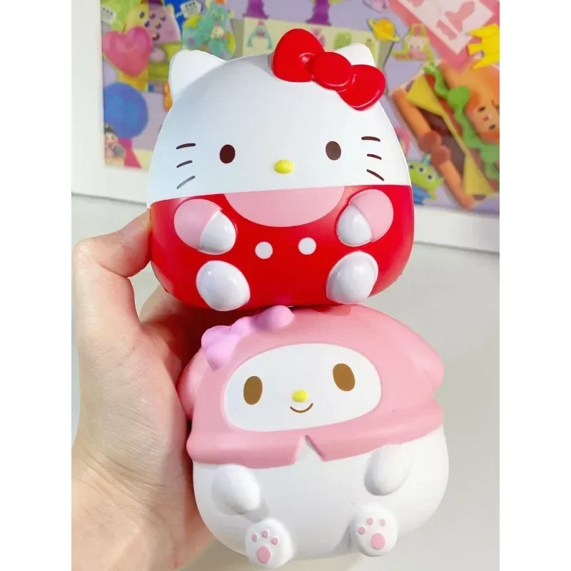 Sanrio Giocattoli di decompressione Rimbalzo lento per ventilare Artefatto Anime Kuromi Hello Kitty Cinnamoroll Creativo Regalo per bambini Ornamento di cartone animato