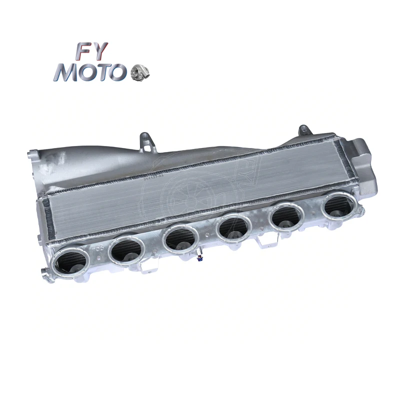 Silver Cast INTAKE MANIFOLD For BMW F22 M240I F30 340I 440I 16-19 HALF CNC With Core&accessories view 5