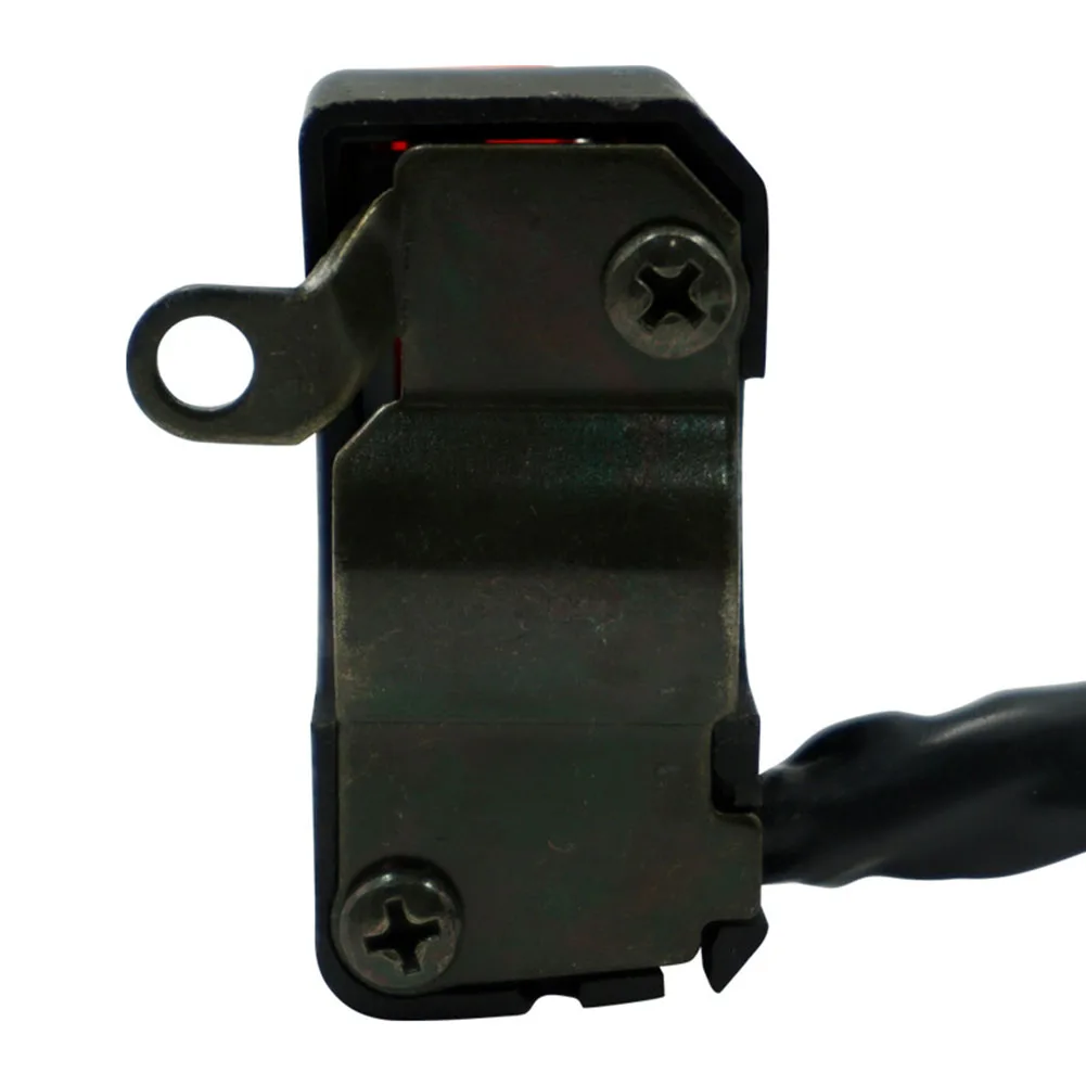 1pcs Universal Motorcycle Handlebar Flashing Switch Fog Headlight Horn Start Kill Switch ON OFF Button  Black 12V