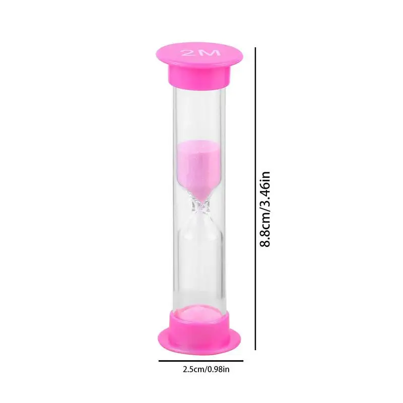 1Pcs Plastic Hourglass 1/2/3/5/10 Minutes Sand Watch S-andglass Timer Watch Clock Gift Children Sand Timer Table Home Decoration