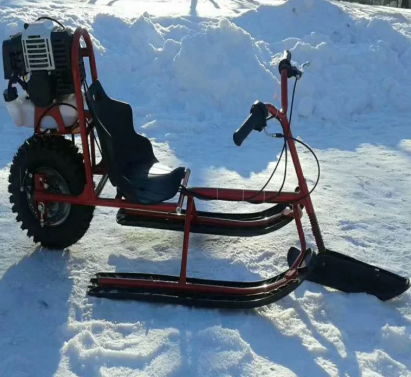 High Quality Manufactured Snowmobile Snowmobile Two Person Snowmobile Set Ice Motorcycle Equipment High-end Domestically