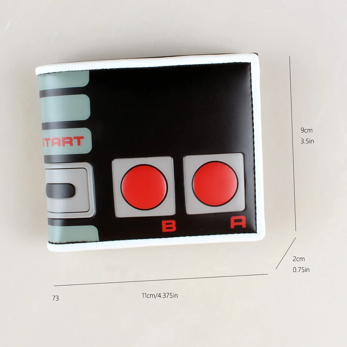 Classic Game Console Controller Design High Quality Men's Trendy Wallet Nostalgic & Personalized Women's Card Holder Zero Purse image 6