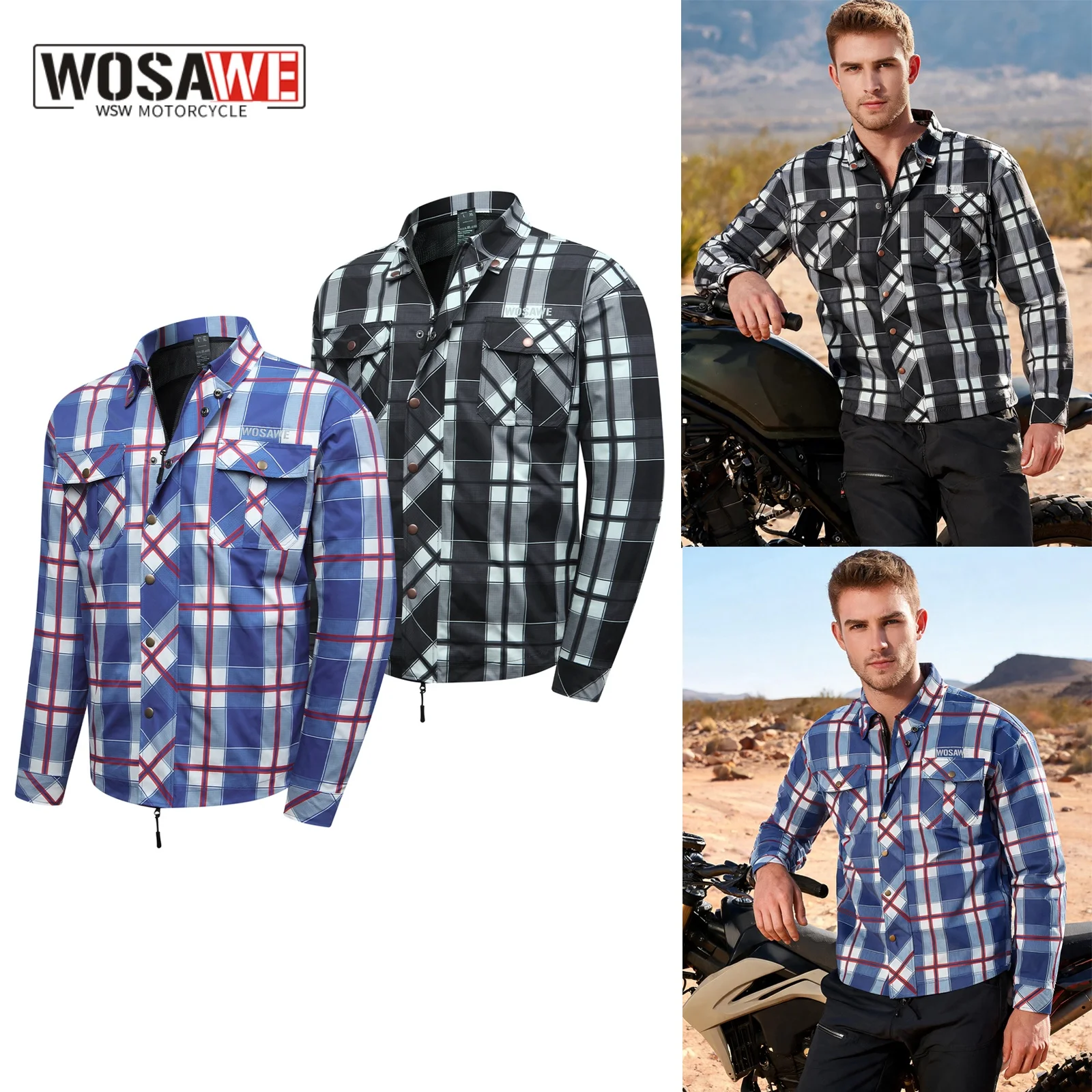 camisa-a-cuadros-para-motociclista-wosawe-para-hombre-chaqueta-casual-de-viaje-camisa-deportiva-para-hombre-ropa-transpirable-con-multiples-bolsillos-para-motociclista