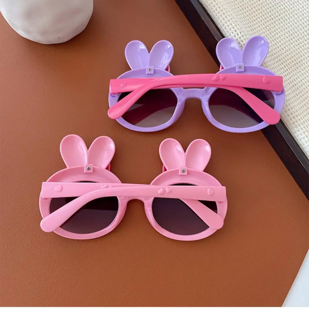 Children's cartoon bunny sunglasses cute little girl sun protection