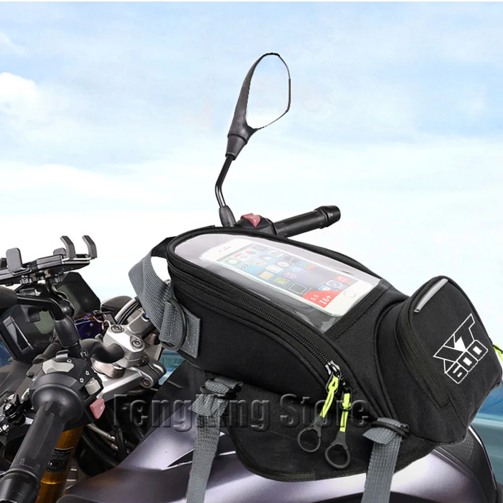 Bolsa de combustible para motocicleta, tanque de navegación para teléfono móvil para Yamaha XT600 1984 1985 1986 XT600Z XT600E XT600ZE Z E ZE TENERE, novedad