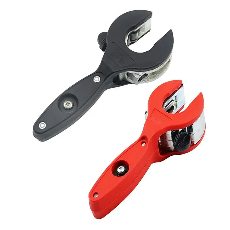 AT02-Ratcheting Tubing Cutter, Ratcheting Copper Tubing Cutter Tool, For 1/4Inch To 7/8Inch Od, Ratchet Tube Pipe Cutter