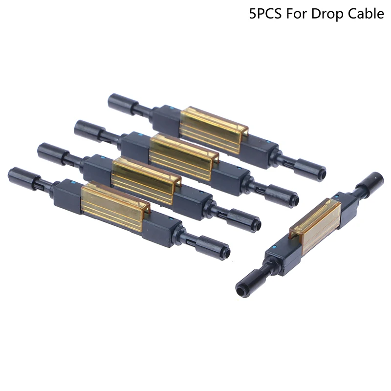 

5Pcs/set L925B Single Fiber Optic Fast Connector Mechanical Splice Drop Cable Optical Fiber Mechanical Splice Connector Set