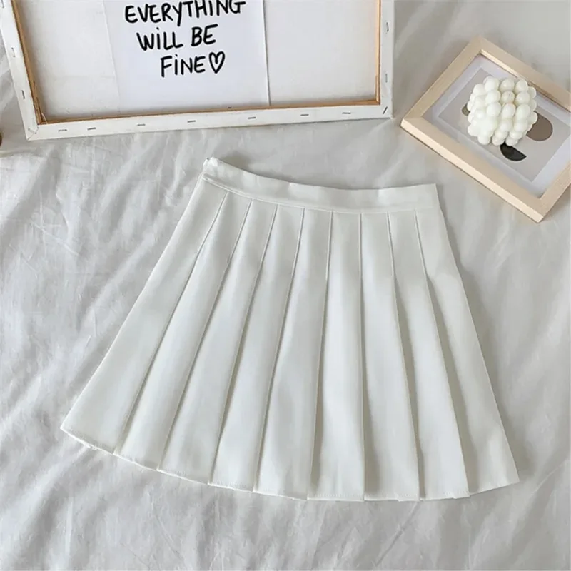 Big promotion Y2K stitch traf cute girl high waist anti-glare pleated skirt purple fashion sweet dance mini skirt college style