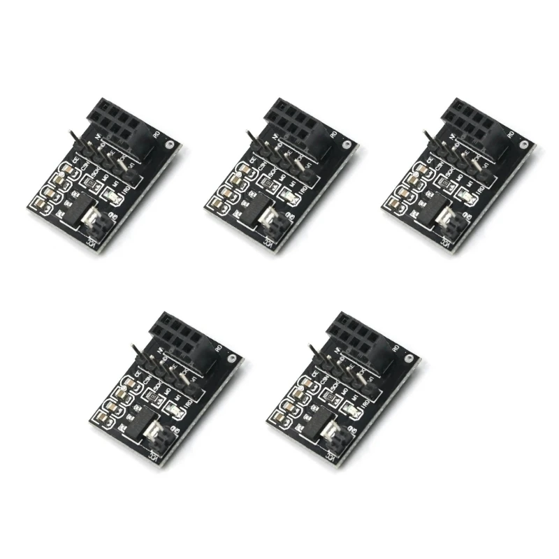 96GD 3/5Pcs Lightweight NRF24L01 Communication Module 2.4GHz NRF24L01+PA+LNA Wireless Transceiver Transceiver Expansion