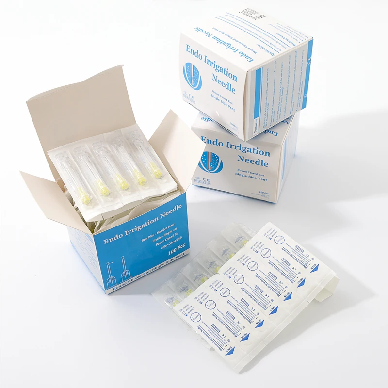 

2x100 шт./кор. эндодонтическая ирригационная игла, игла для чистки зубов, эндодонтическое полоскание, наконечник для стоматологии, зонд для пародонтального орошения