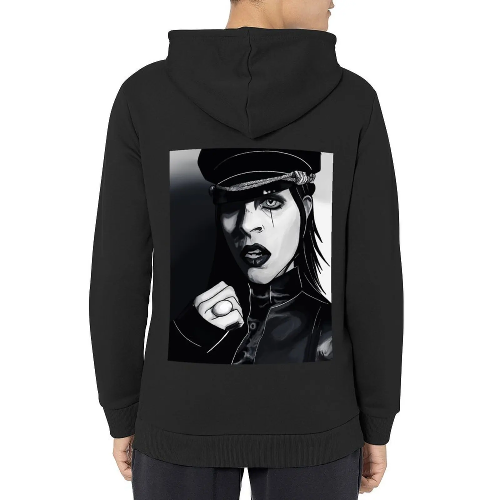 

manson Hoodie autumn fashion men korean autumn clothes graphic t shirts men hoodies and sweatshirts new