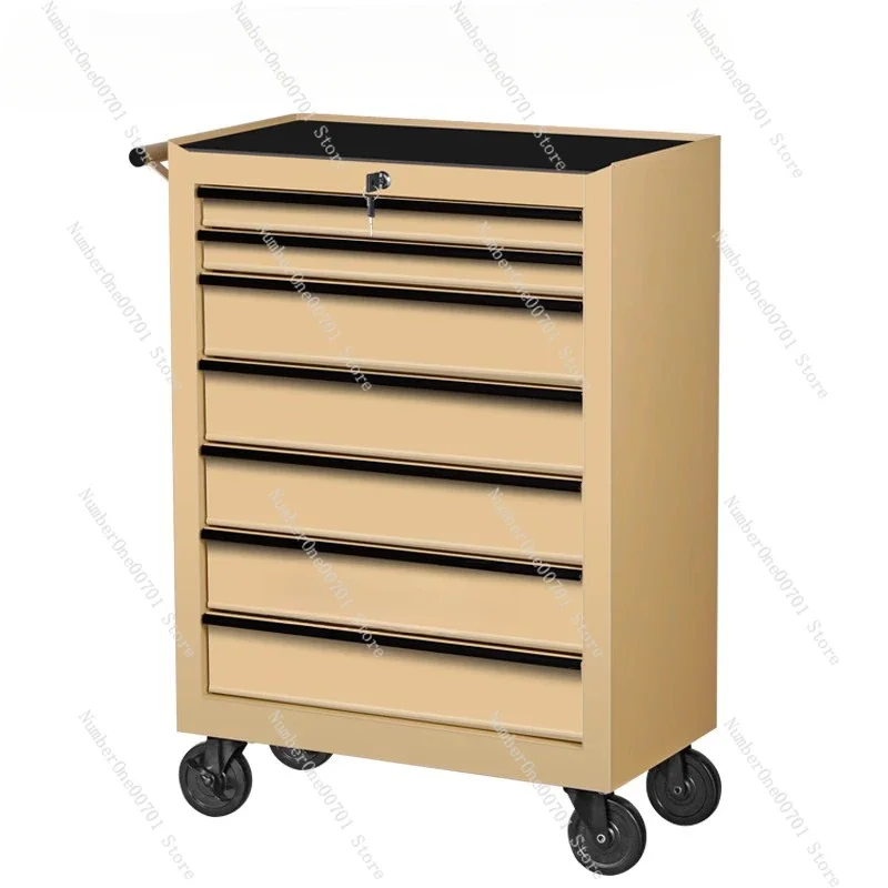 Style Coffee Shop Studio Storage Rack Mobile Home Tool Storage Cabinet