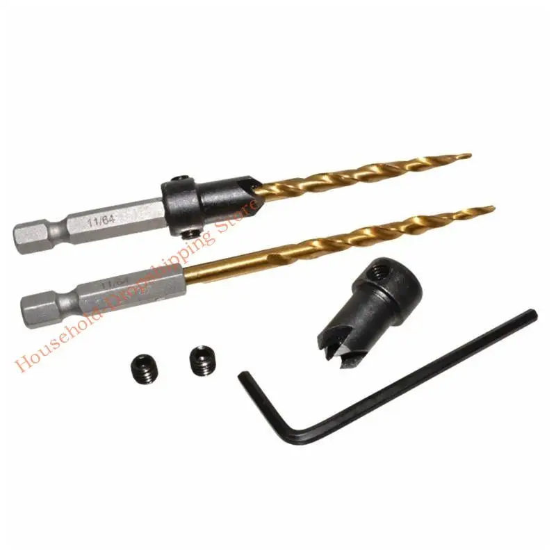 

85AD Multifunctional Durable Countersink Drill 7/64" ；9/64"；11/64"；3/16" 7/32"