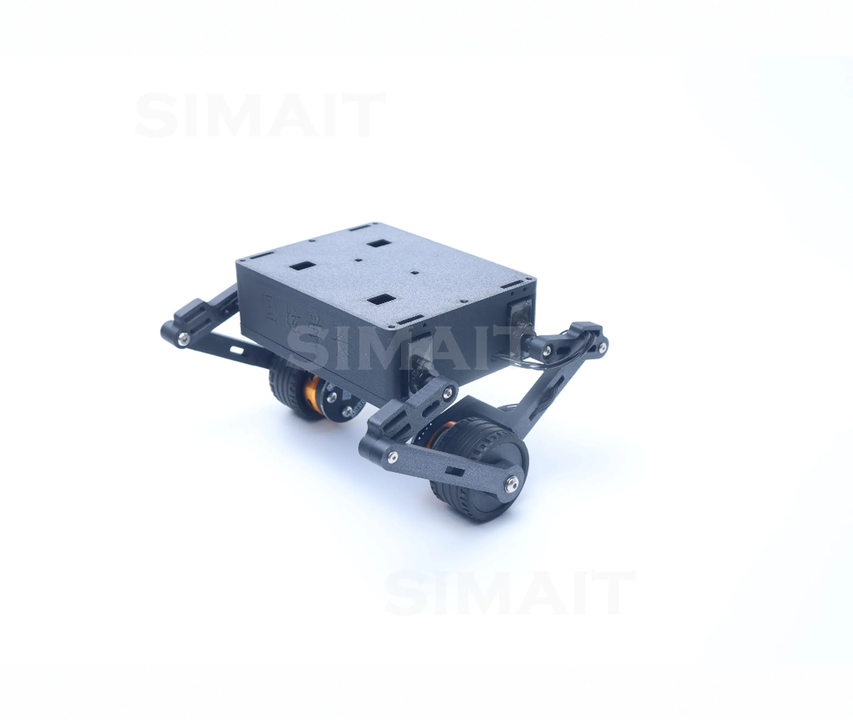 ROS Open Source Mini 4 Wheel-Leg Robot, Self Balancing Transformable Whegged Robot STEM Research Chassis