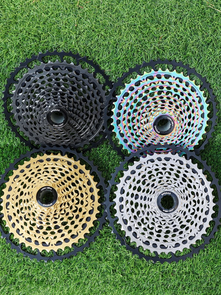 SPEDAO 12 Speed MTB Cassette 10-52T 10-50T 11-50T XD HG Freewheel Lightweight CNC K7 Sprocket Drivetrain Upgrade Bike Parts