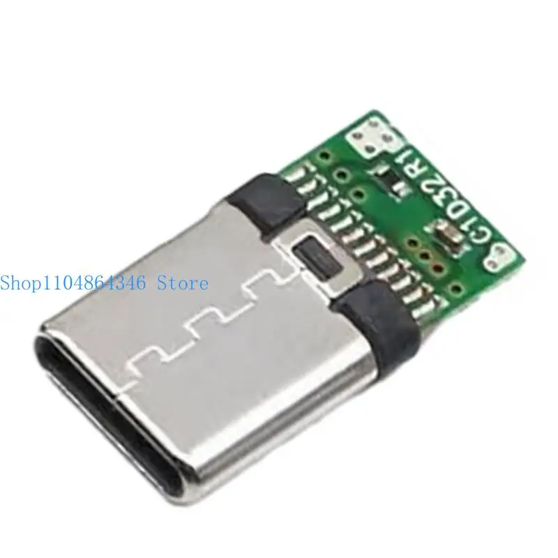 5asd Speed Data Transfer Type C Connector Socket With Soldered Wire Structure Minimizing Loss For Video Editing Tasks