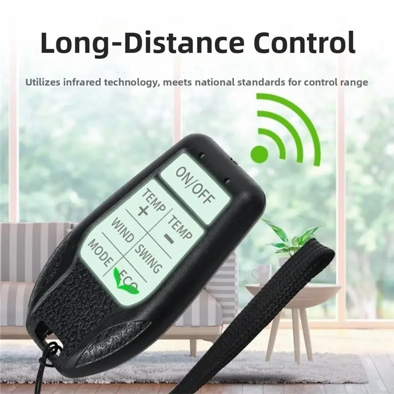 [EYEL!NEW!】 Remote Control Panel For A/C Universal Mini Air Conditioner Remote With Fluorescent Buttons