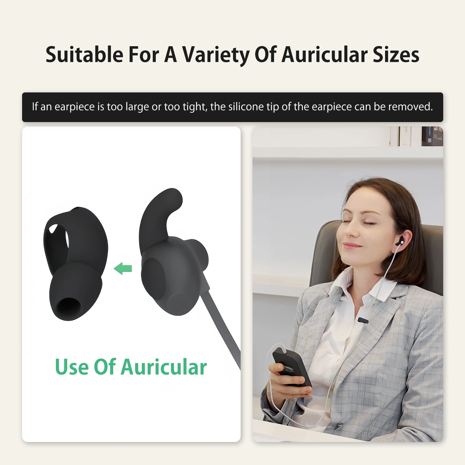 Perangkat Stimulasi Saraf Vagus ZENOWELL, Mengembalikan Tenang, Tidur Lebih Baik, Menghilangkan Stres melalui Stimulator Saraf Vagus Aurikular