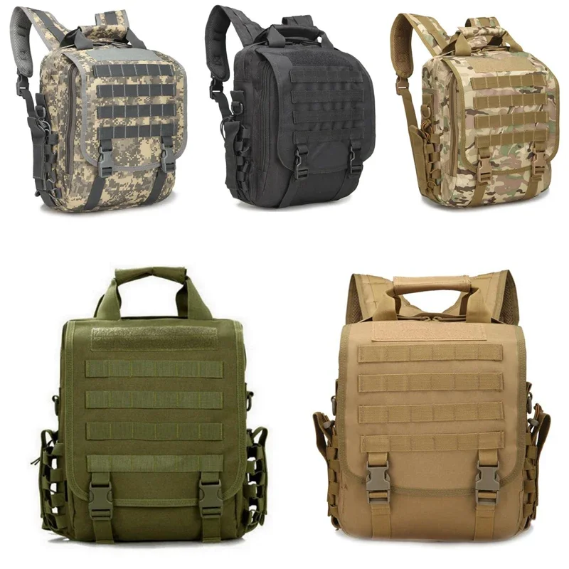 Tactical Backpacks For PC Laptop Waterproof Hiking Camping Bags Molle Military Outdoor 14'' Laptop Bag Backpack Crossbody Bag