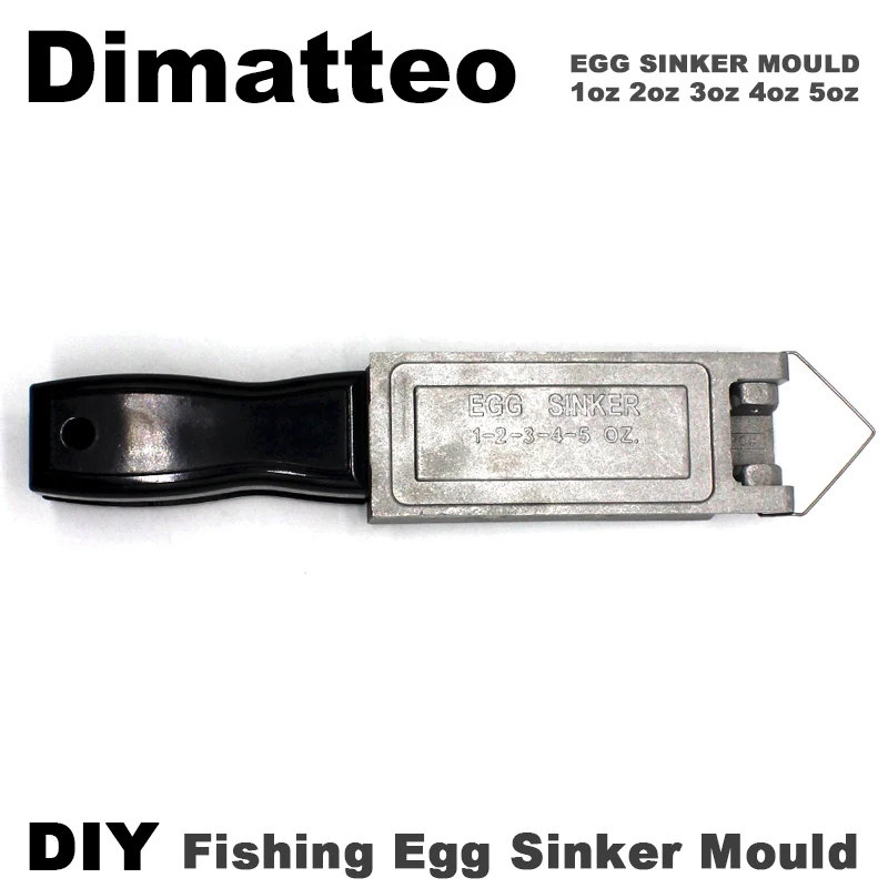 Dimatteo Moldes de plomo para pescar - Kit completo