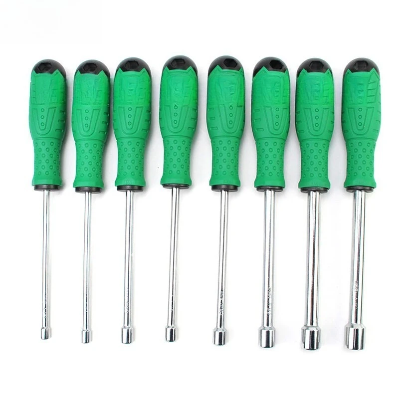 

Two-color handle sleeve screwdriver, hexagonal sleeve screwdriver