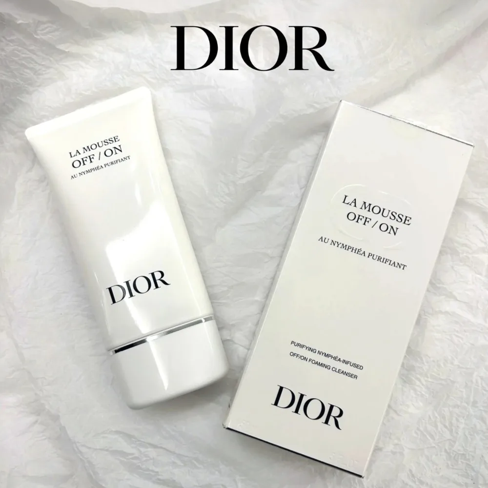 

Очищающее средство для лица Dior La Mousse Off/On, пенка, 150 мл/5,0 унций — Оригинальный уход за кожей для женщин/мужчин, Красота и Здоровье