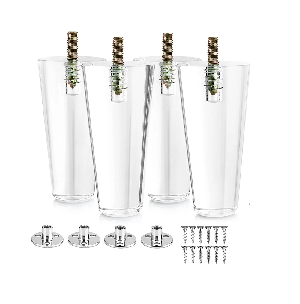 acrylic-furniture-legs-mid-century-legs-set-of-4-for-couch-sofa-chair-tabledresser-bed-cabinetload-600kg