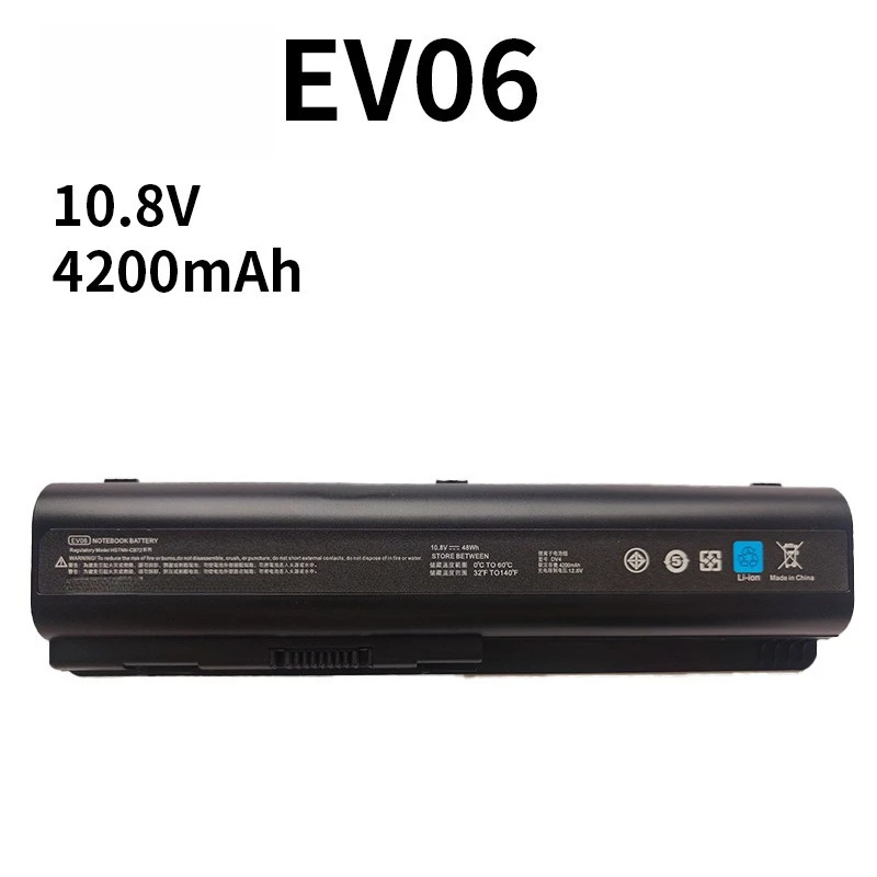 

New Replacement Battery For HP EV06 DV4 DV5 DV6 Series HSTNN-W49C HSTNN-Q34C HSTNN-LB73 10.8V 4200mAh Laptop Battery