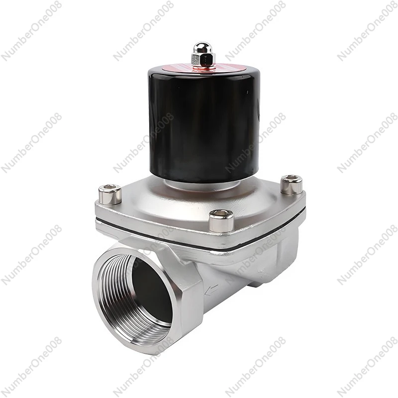

Universal Solenoid Valve 304 Stainless Steel, Multiple Sizes & Voltages for Pneumatic & Water Systems, Industrial Grade