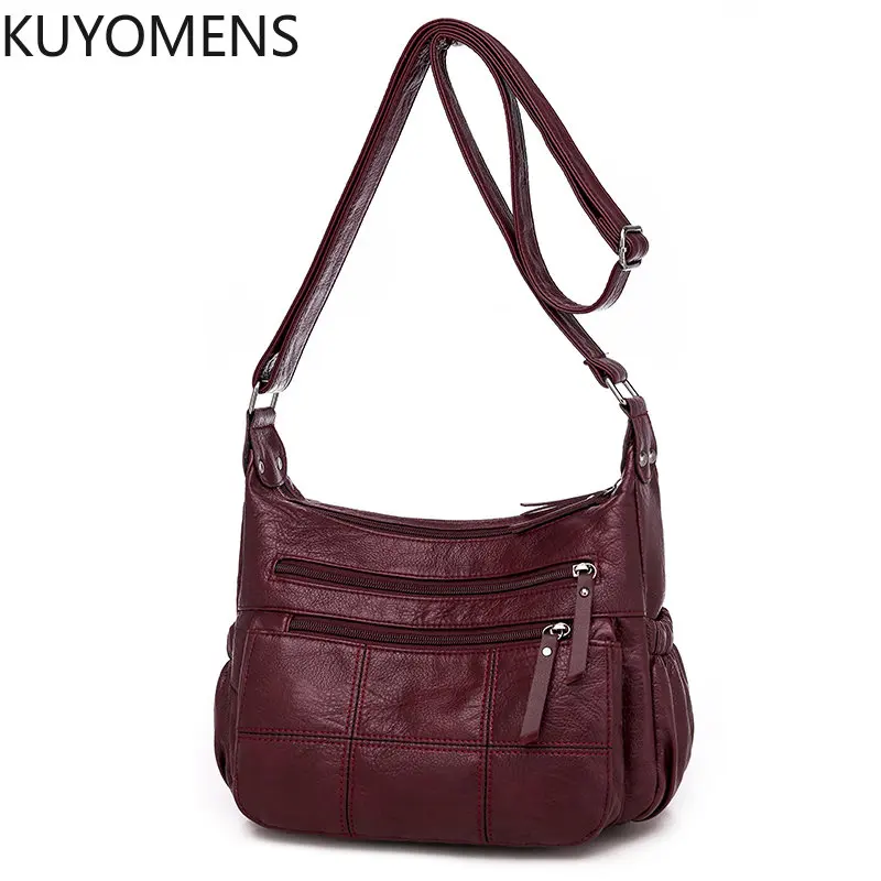 

Новинка 2023, женская сумка через плечо, дизайнерская сумка через плечо, сумка-мессенджер с мягкими карманами для дам, винная сумка, женская сумка, кошелек