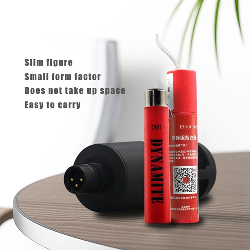 مضخم ميكروفون ديناميكي احترافي DM1 ديناميت نشط في الخط لميكروفون محمول باليد